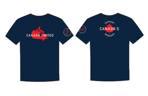 Canada United T-Shirt -Navy